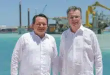 avanza ampliación del puerto de altura de progreso con nueva inversión de 948 millones de pesos