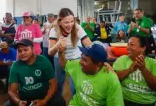 cecilia patrón reconoce a trabajadores municipales y supervisa acciones contra inundaciones