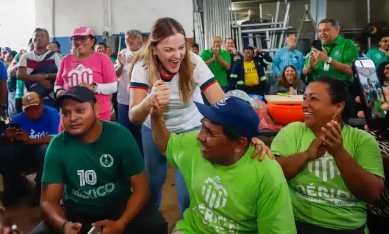 cecilia patrón reconoce a trabajadores municipales y supervisa acciones contra inundaciones