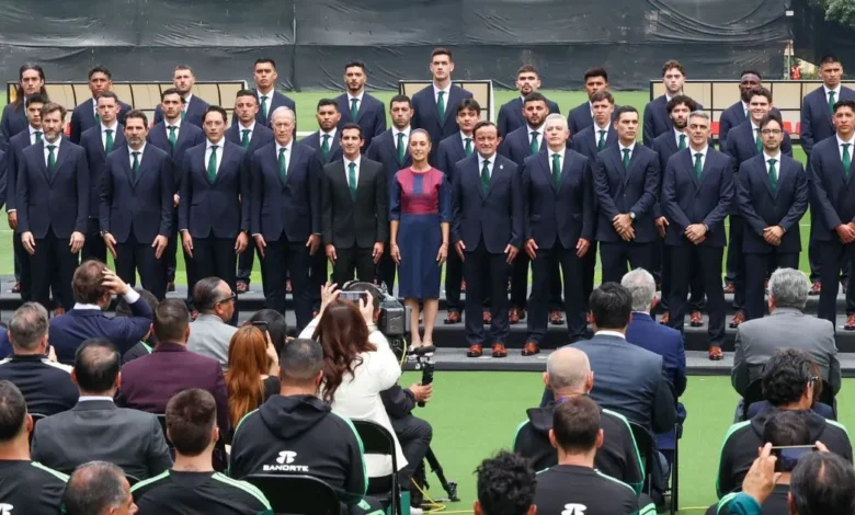 claudia sheinbaum abanderada a la selección mexicana previo al mundial 2026