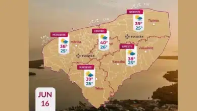 clima hoy en yucatán se espera calor extremo