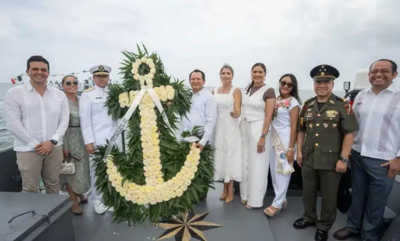 Conmemoración nacional del Día de la Marina (Foto de cortesía)