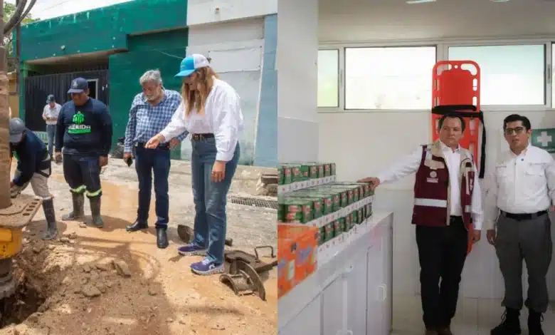 Autoridades alertas al seguir fuertes lluvias por temporal (Fotos de cortesía)