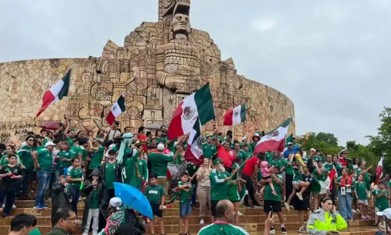 Mérida vive al máximo la fiebre mundialista (Foto de cortesía)
