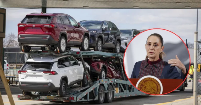 Sheinbaum confía en lograr reducción de aranceles para autos, de cara a revisión del T-MEC (Fotos de internet)