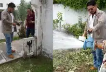 Suministro de agua potable en Las Américas (Foto de internet)