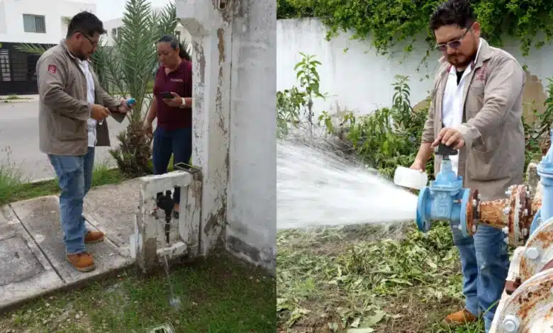 Suministro de agua potable en Las Américas (Foto de internet)