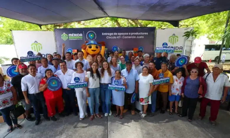 entregan apoyos a 48 productores para fortalecer el comercio justo en mérida