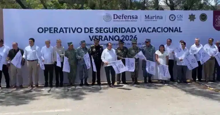 joaquín díaz mena da banderazo al operativo vacacional verano 2026