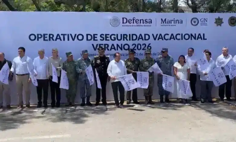 joaquín díaz mena da banderazo al operativo vacacional verano 2026