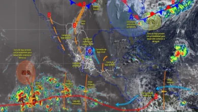 lluvias intensas azotarán guerrero prevén precipitaciones muy fuertes en 10 estados este lunes