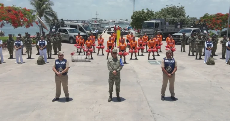marina activa operativo de seguridad para vacaciones en yucatán