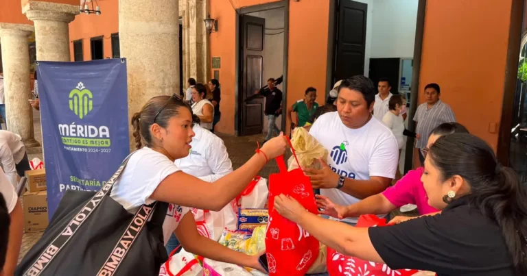 mérida abre centro de acopio para apoyar familias de venezuela
