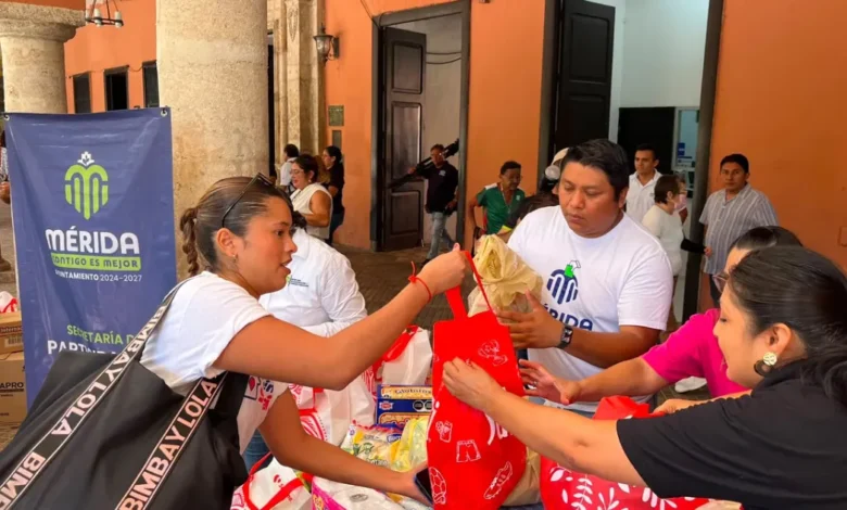mérida abre centro de acopio para apoyar familias de venezuela