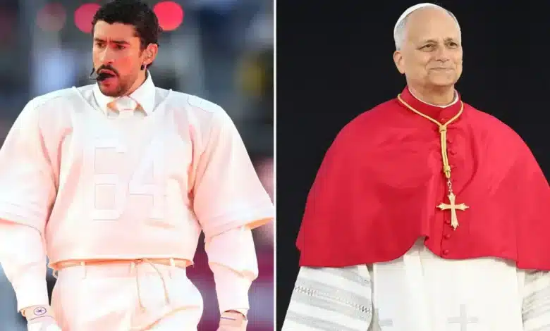papa león y bad bunny coinciden en madrid