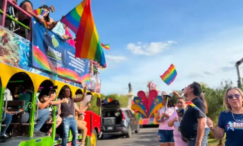 participan más de 20 mil en la marcha lgbt en mérida