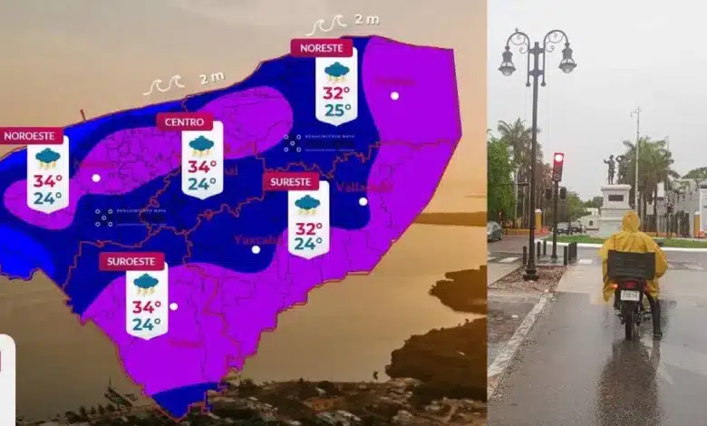 Clima en Yucatán: cercanía de Onda Tropical ocasionará lluvias
