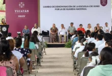 Primaria del sur de Mérida se convierte en la primera del país en llevar el nombre “Guardia Nacional”