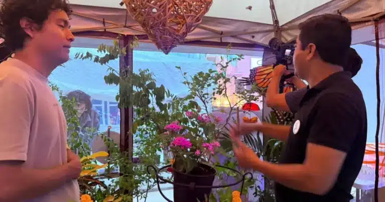 “Alas y Deseos”, el mariposario móvil que cautiva a visitantes en la Expo Foro Ambiental 2026