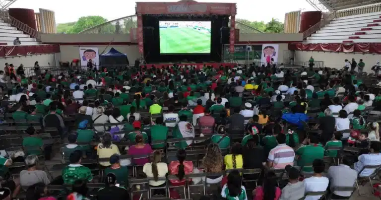 reina la calma en zonas fan pese a euforia futbolera