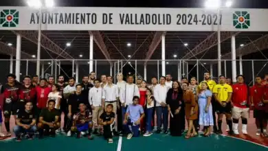 rommel pacheco inaugura la unidad deportiva san francisco en valladolid
