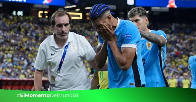 Ronald Araújo recibe tratamiento especializado para volver con Uruguay al Mundial