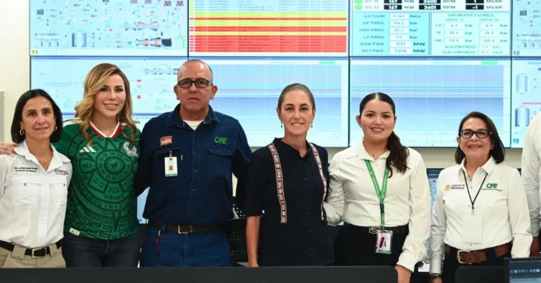 sheinbaum inaugura central de cfe en mexicali suma 653 mw al sistema eléctrico nacional