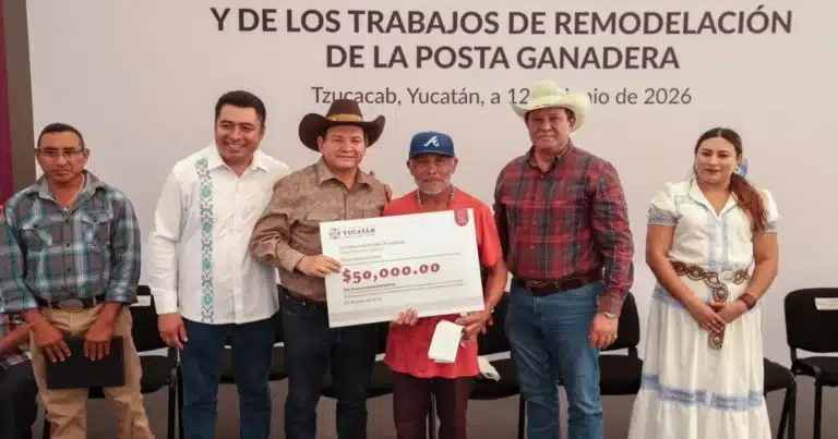 sur de yucatán recibe impulso agropecuario con semillas, infraestructura y anuncios educativos