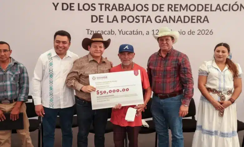 sur de yucatán recibe impulso agropecuario con semillas, infraestructura y anuncios educativos