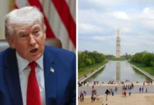 trump endurece postura y amenaza con 10 años de cárcel por daños al monumento a lincoln