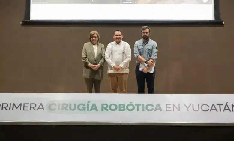 yucatán hace historia con primera cirugía robótica