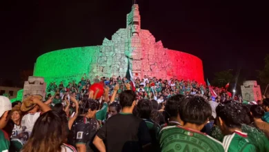aplausos pese a la derrota el kukulcán alentó a méxico hasta el último minuto