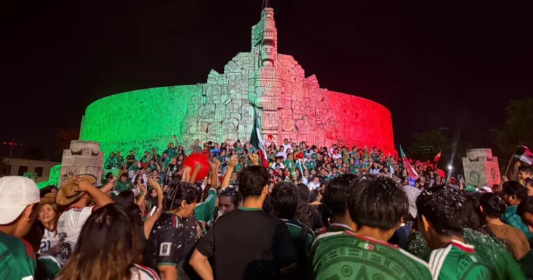 aplausos pese a la derrota el kukulcán alentó a méxico hasta el último minuto