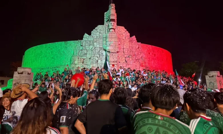 aplausos pese a la derrota el kukulcán alentó a méxico hasta el último minuto