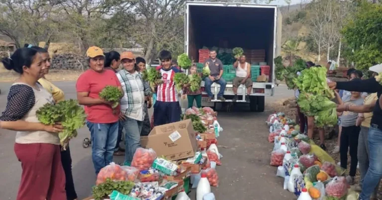 ayudan a miles de familias con alimentos recuperados