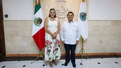 cecilia patrón y fge fortalecen coordinación por la seguridad en mérida