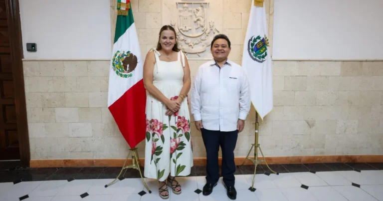 cecilia patrón y fge fortalecen coordinación por la seguridad en mérida