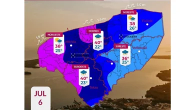 clima hoy en yucatán se espera lluvia por cercanía de onda tropical