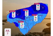 clima hoy en yucatán se espera lluvias en gran parte del estado