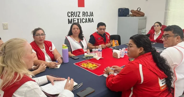 cruz roja fortalece protocolos ante posibles sismos de mayor intensidad en yucatán