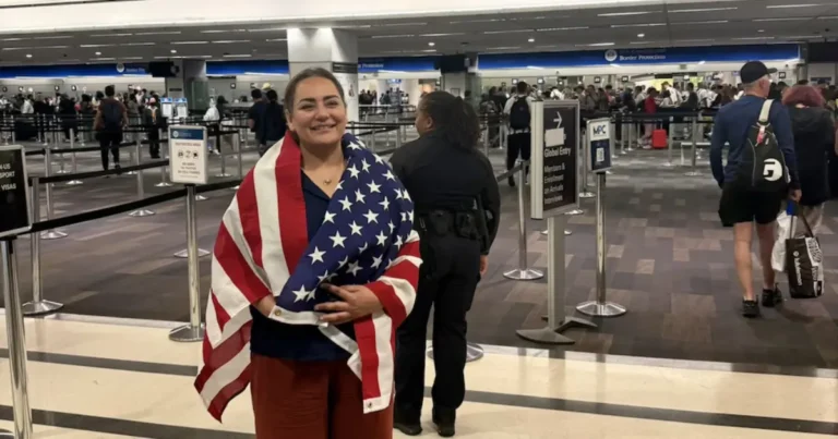 dena karari regresa a estados unidos tras 566 días retenida en irán