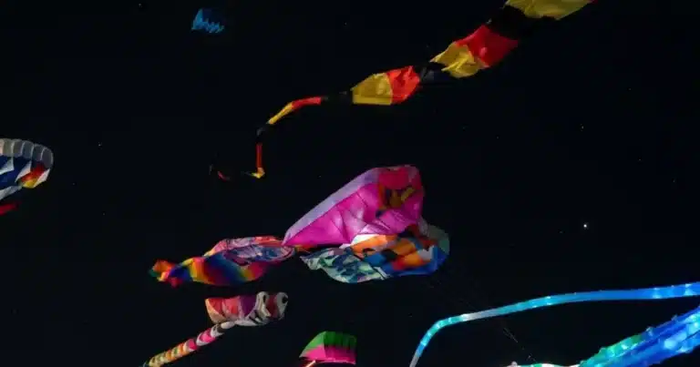 el cielo de progreso se pinta de colores con casi 100 papagayos gigantes