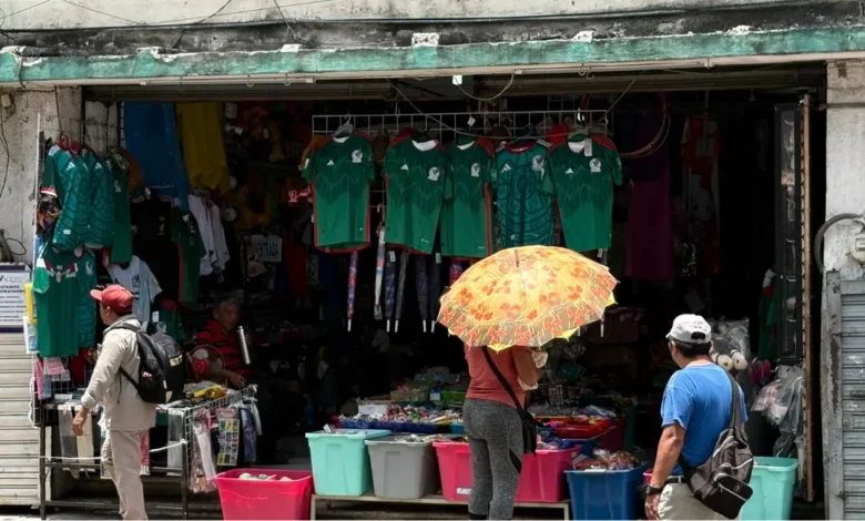 Aumenta venta de playeras de la Selección Mexicana en Mérida (Foto de Iridiany Martín)