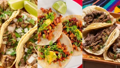 3 tipos de tacos que puedes disfrutar este domingo que juega México (Fotos de internet)