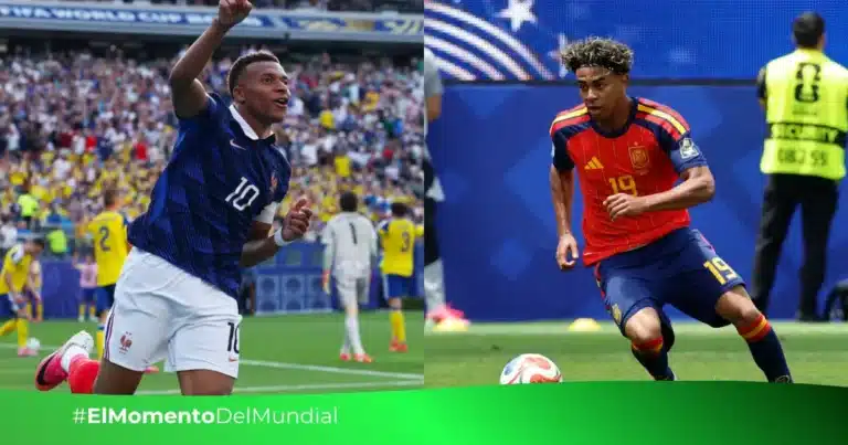 ¿Dónde ver Francia vs España por tv abierta? (Fotos de internet)