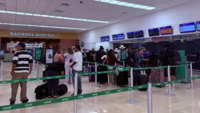 Aeropuerto de Mérida repunta en vacaciones; mueve más de 11 mil pasajeros al día (Foto de Darcet Salazar)