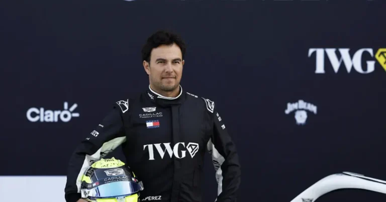 ¿Podrá Sergio "Checo" Pérez recomponer el rumbo de Cadillac? (Foto de internet)