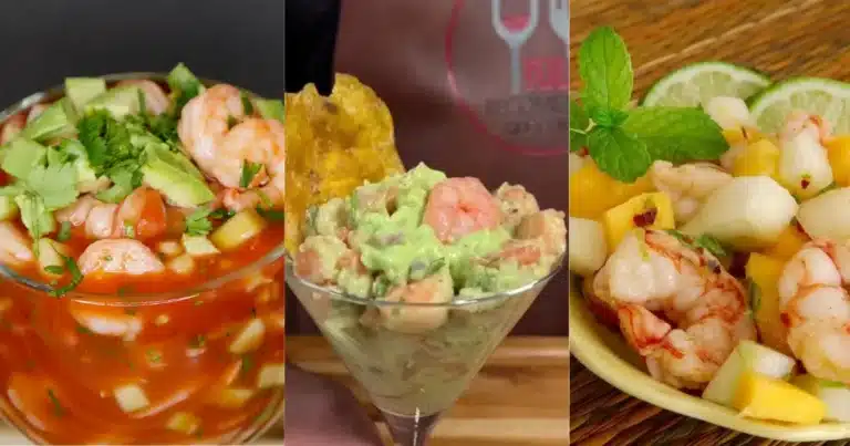 3 recetas deliciosas de coctel de camarones (Fotos de internet)
