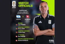 fifa confirma terna arbitral portuguesa para el argentina vs suiza