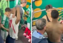gilberto mora y jude bellingham protagonizan emotivo intercambio de playeras tras méxico vs inglaterra